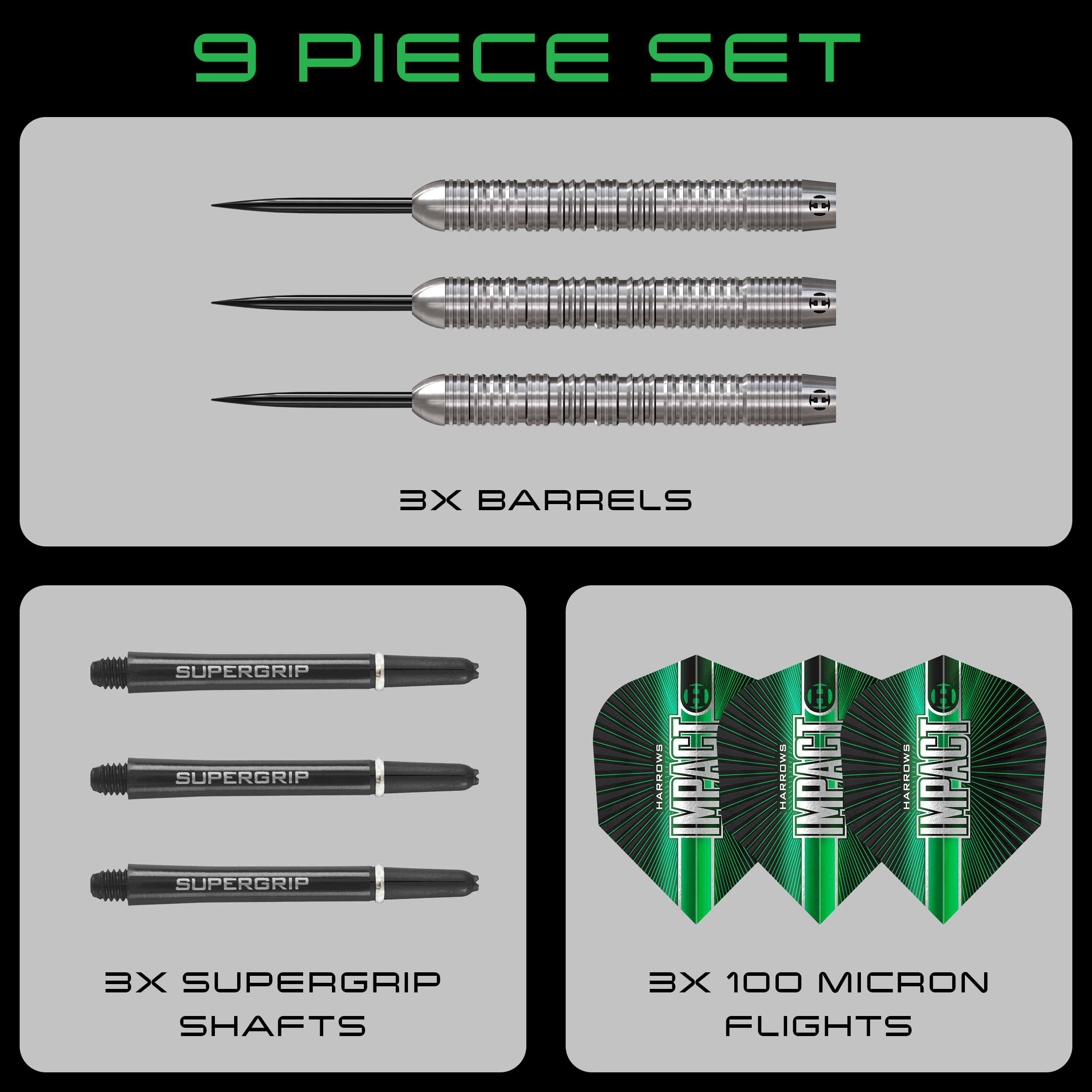 Harrows Impact 70% Tungsten dartstikat