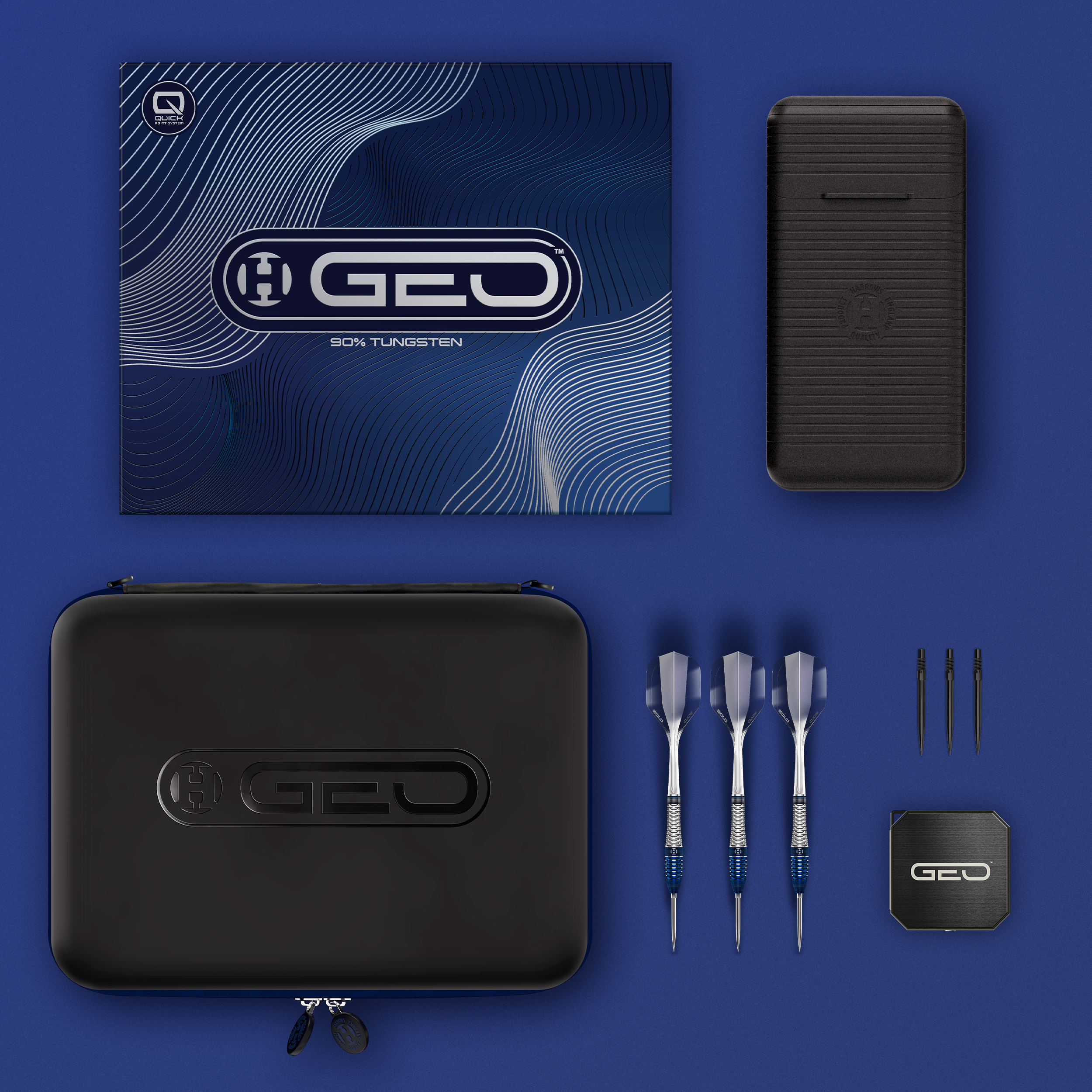 HARROWS GEO 03 90% QUICK POINT DARTSTIKAT