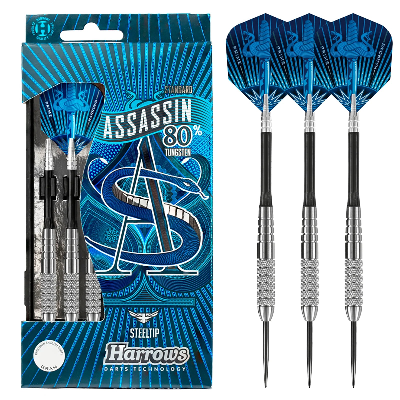 HARROWS ASSASSIN 80% 24GK DARTSTIKAT