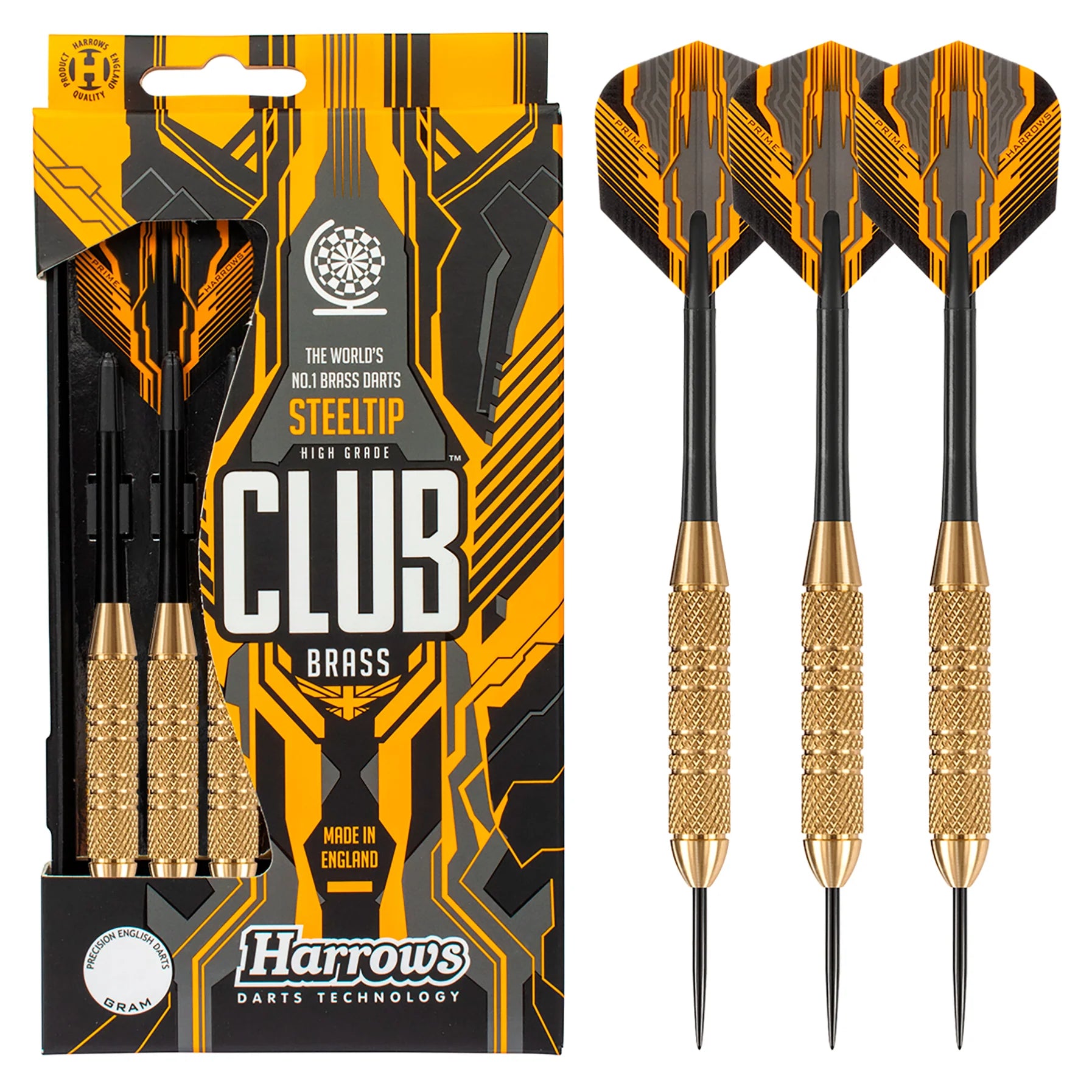 Harrows Club Brass 28gK dartstikat