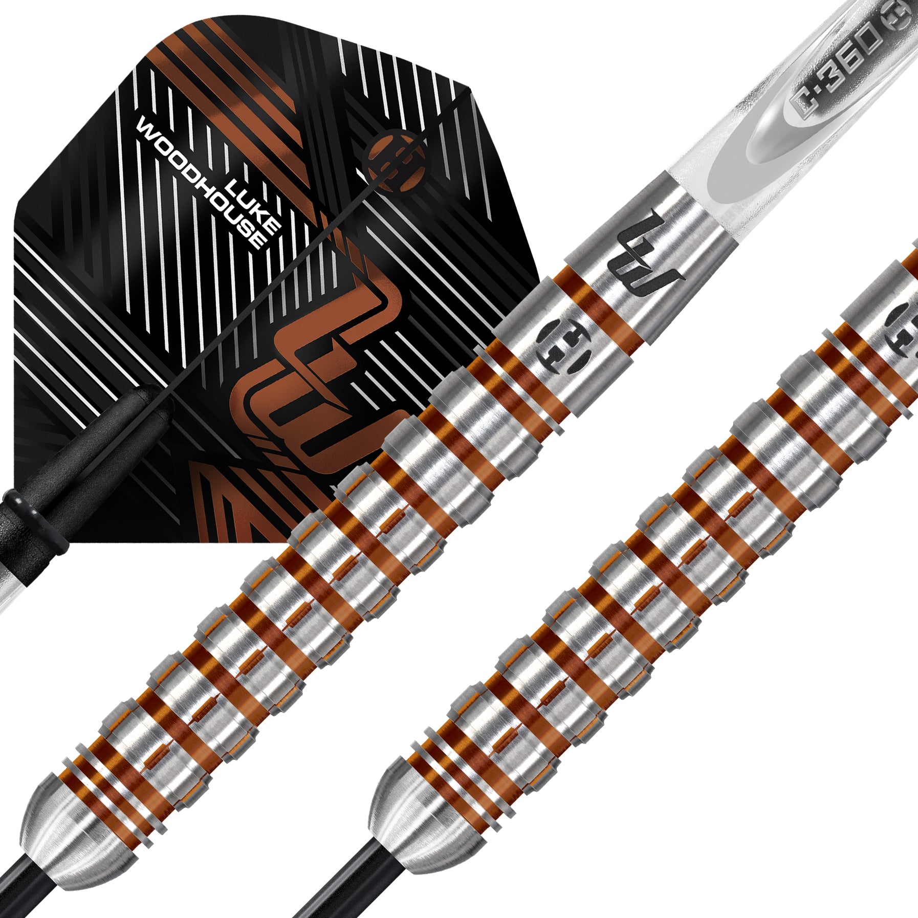 Harrows Luke Woodhouse Series 2 90% Tungsten dartstikat