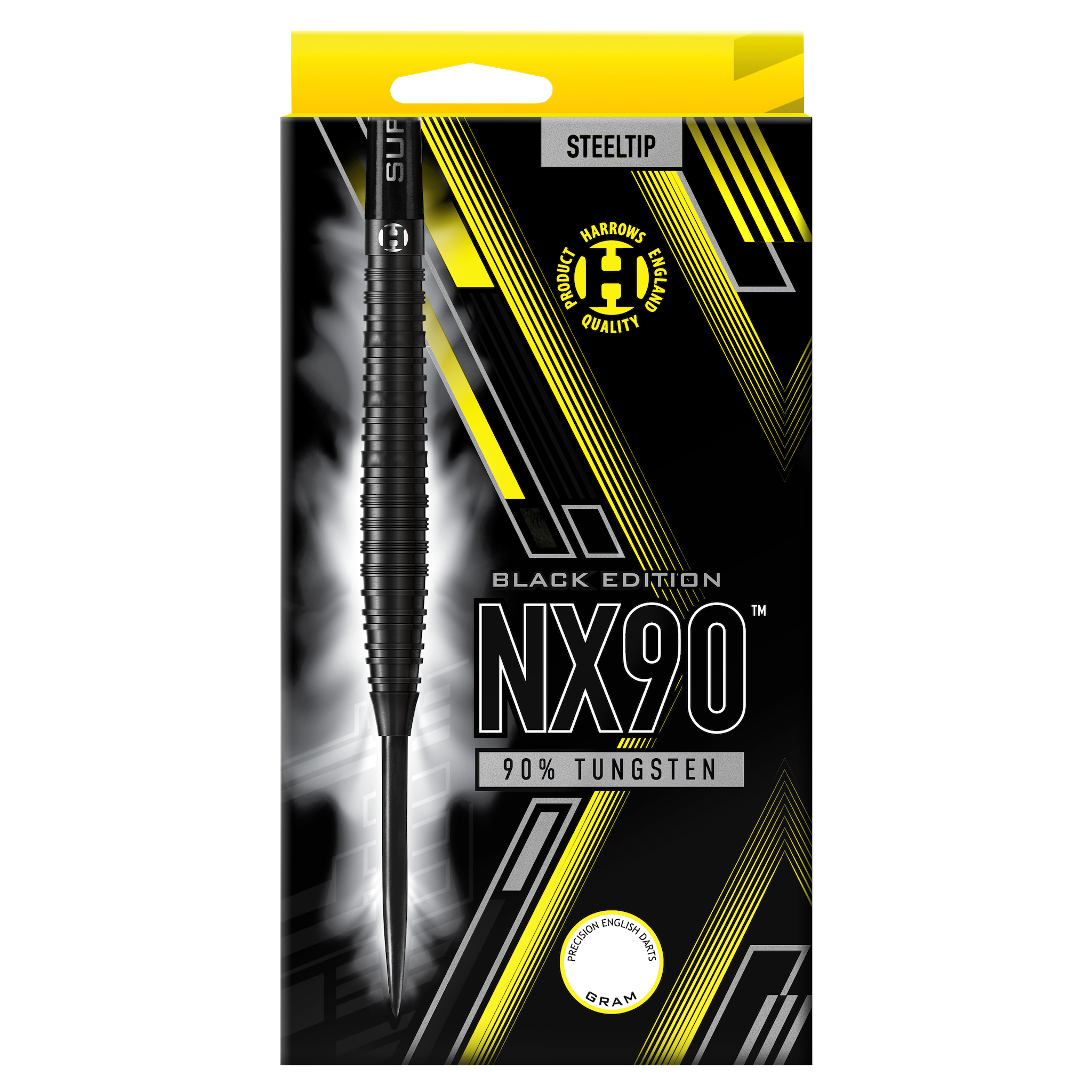 Harrows NX-90 black edition 90% Tungsten dartstikat