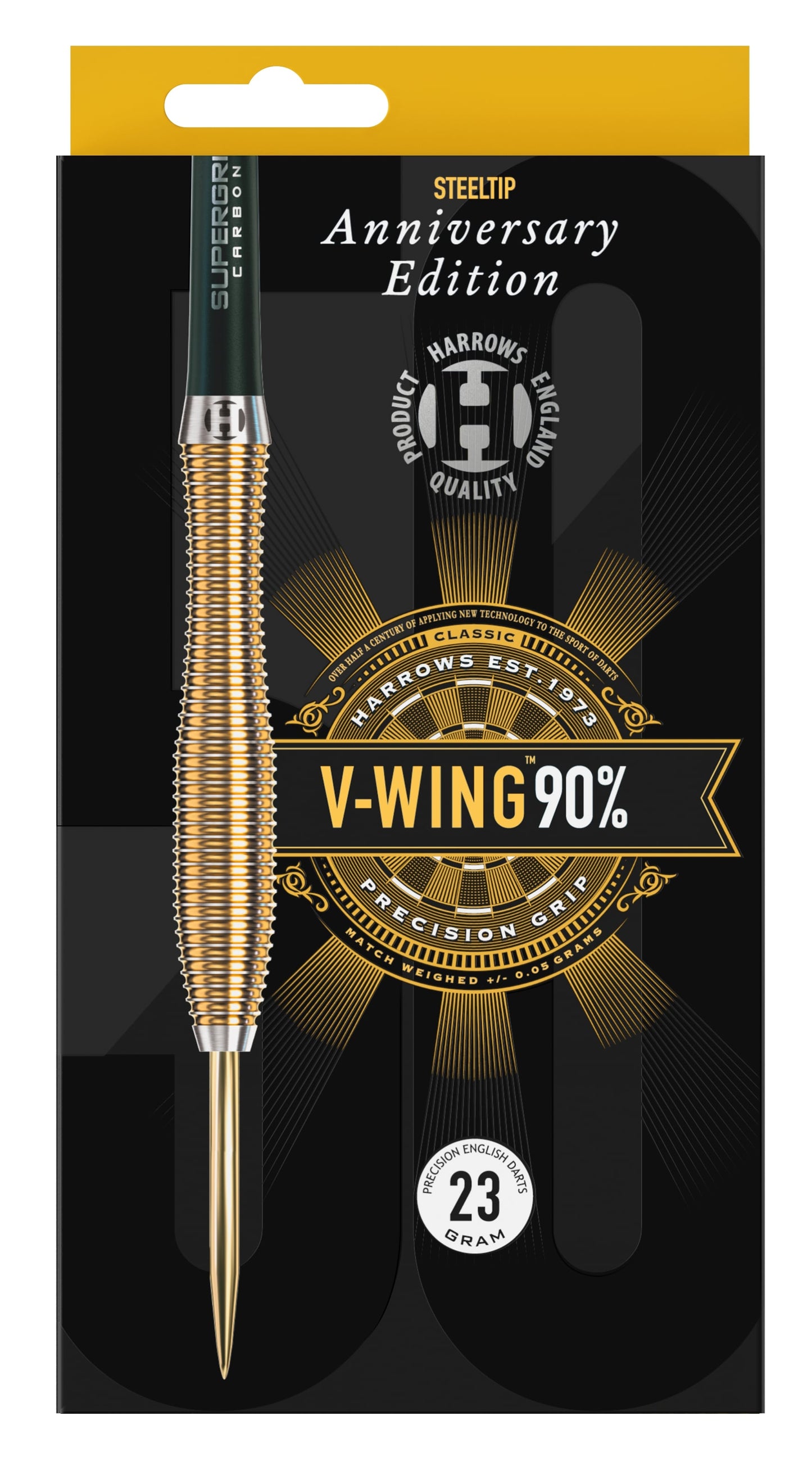 Harrows V-Wing 90% Tungsten dartstikat
