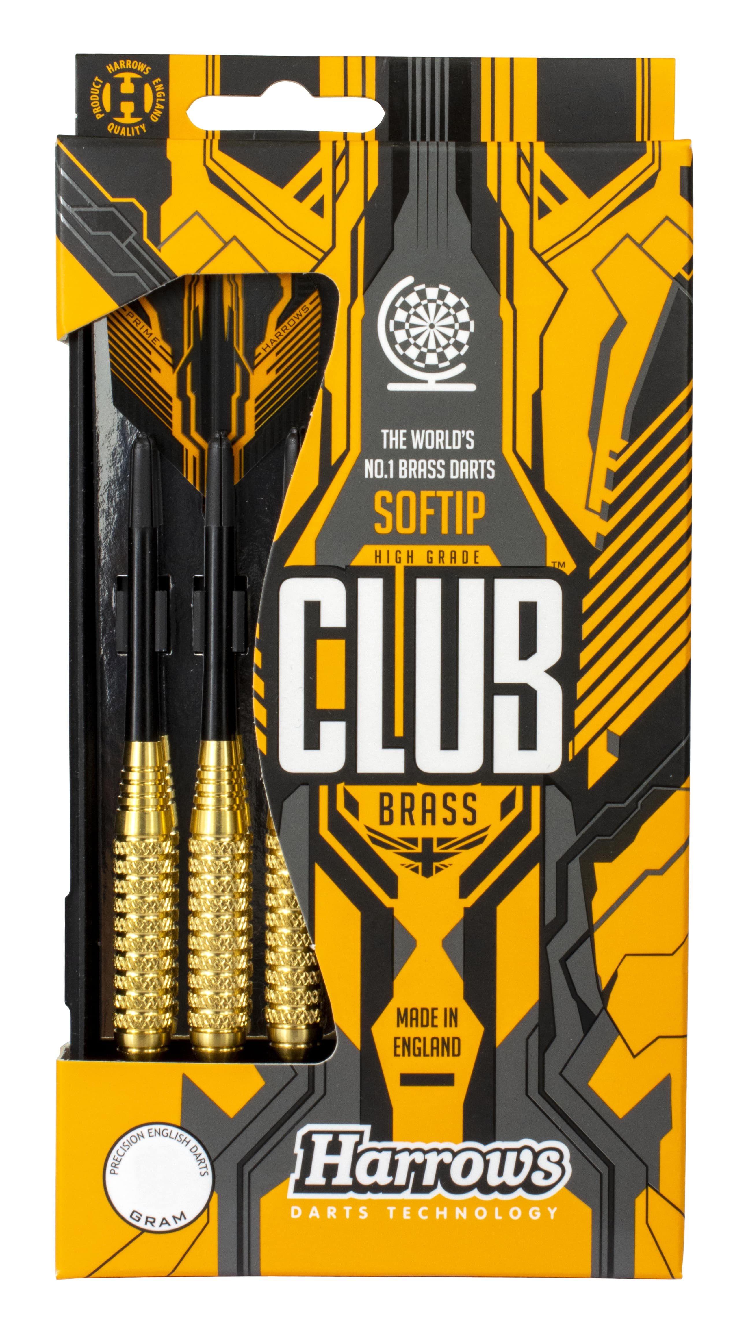 Harrows Club Brass softiptikat