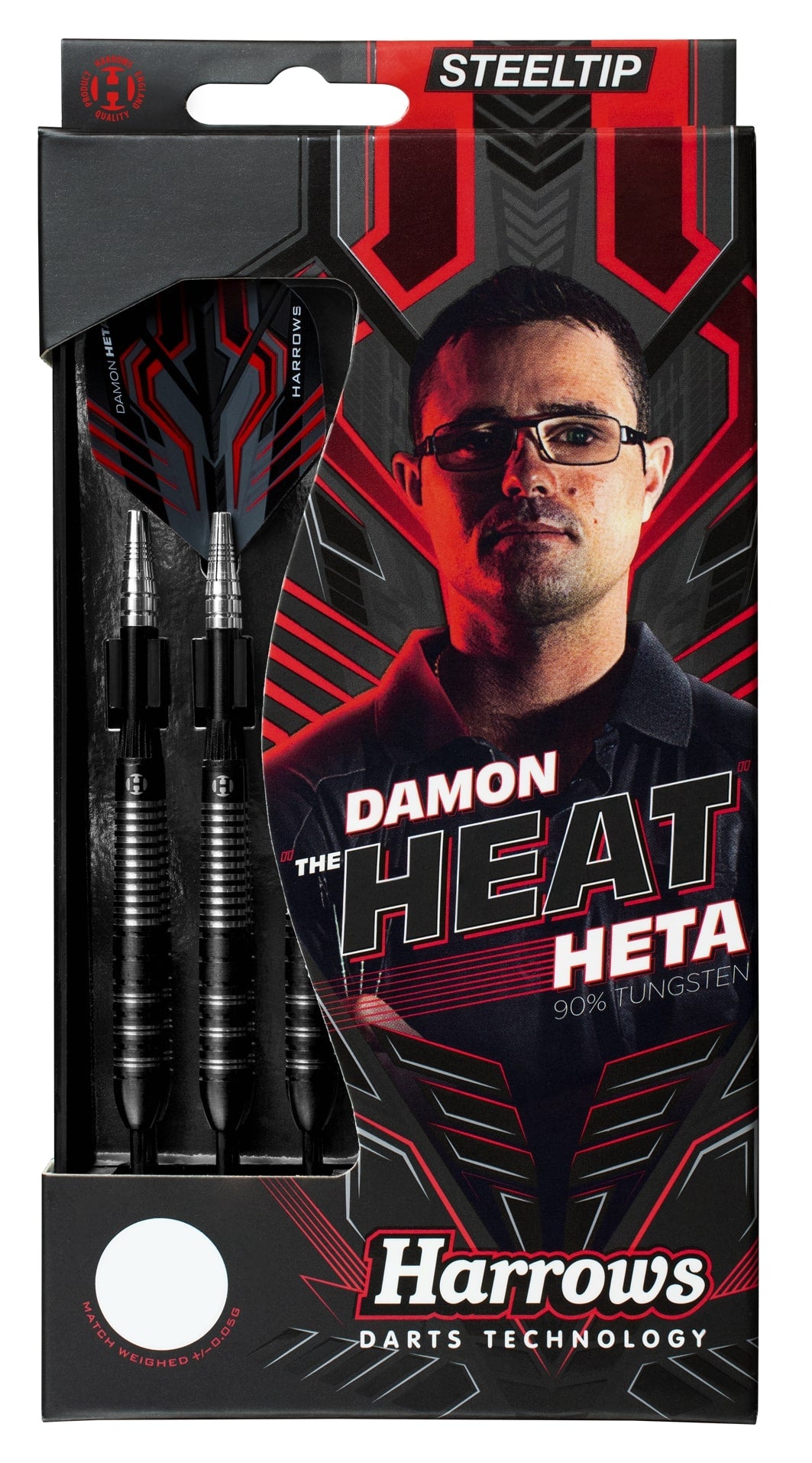 Harrows Damon Heta 90% Tungsten dartstikat