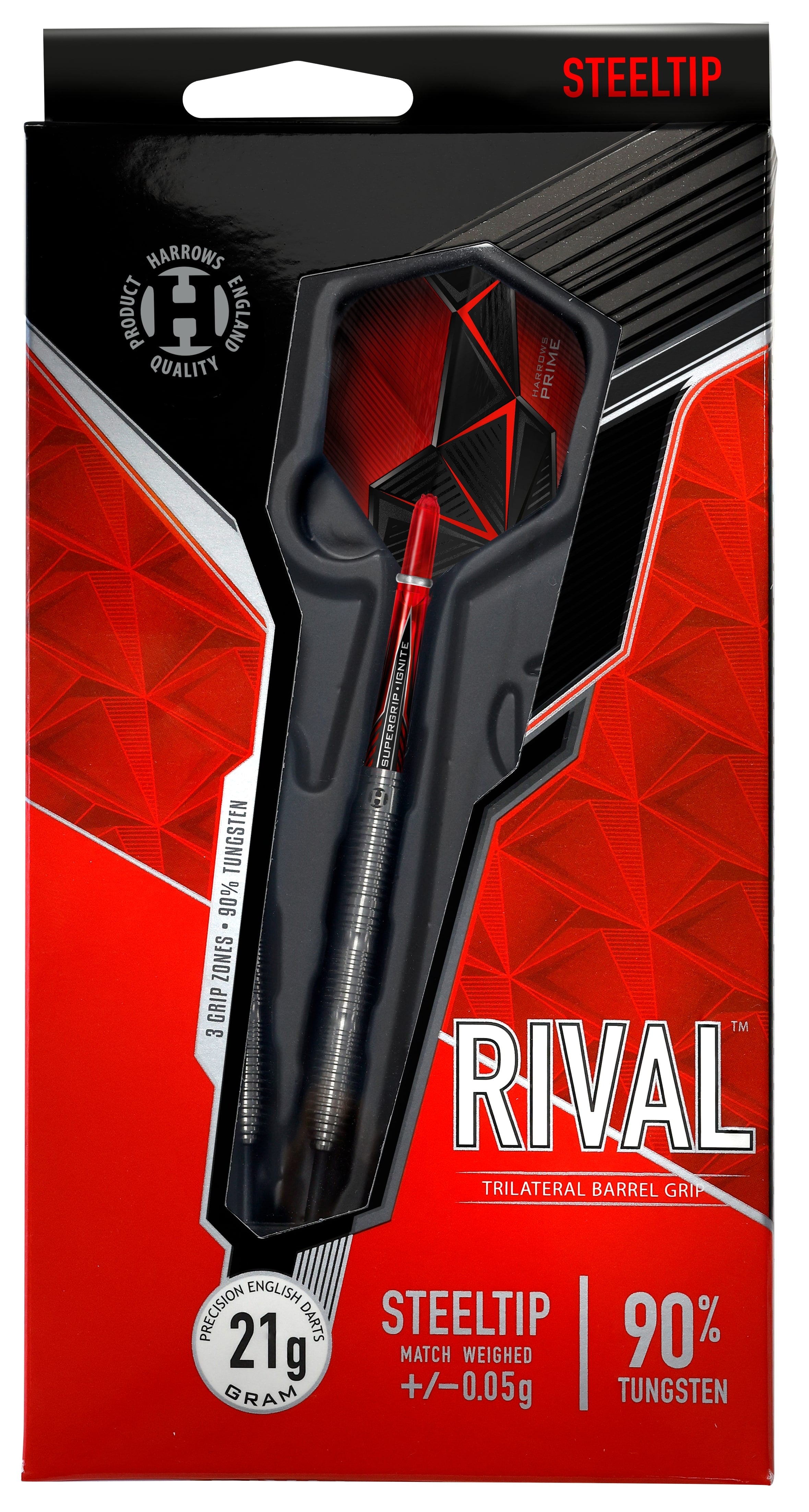 Harrows Rival 90% Tungsten dartstikat