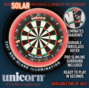 Solar 2 Pro illuminated surround tikkataulun valaistusjärjestelmä