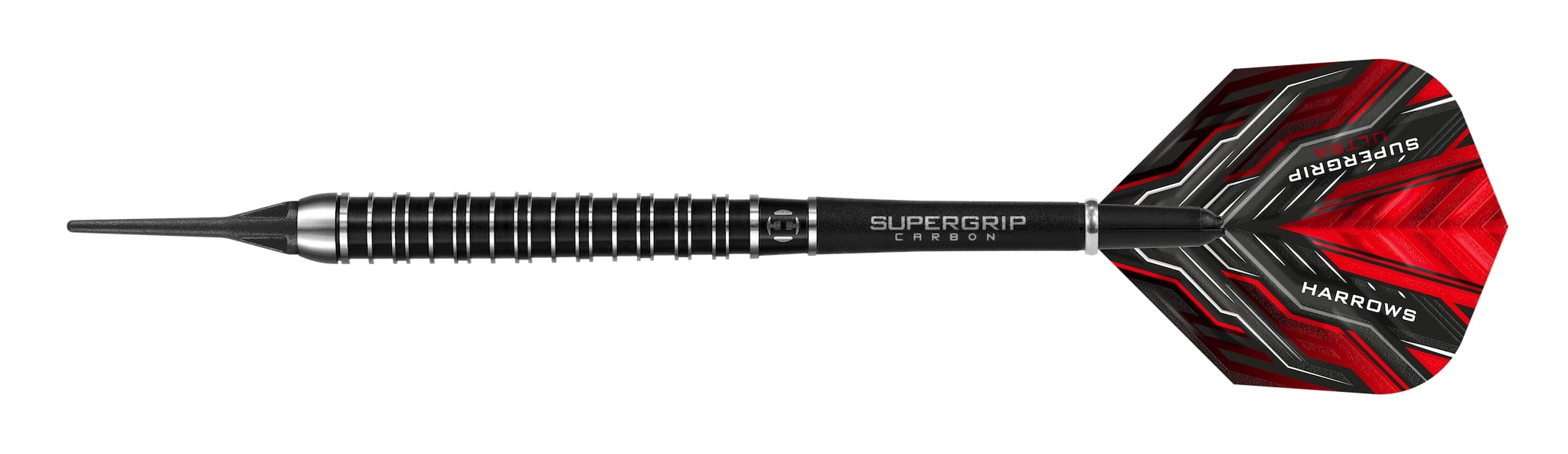 Harrows Calibre Fléchettes Tungstène 90% - 18g, Set Complet 16 Pièces, Avec Volants Et Tiges, Mallette