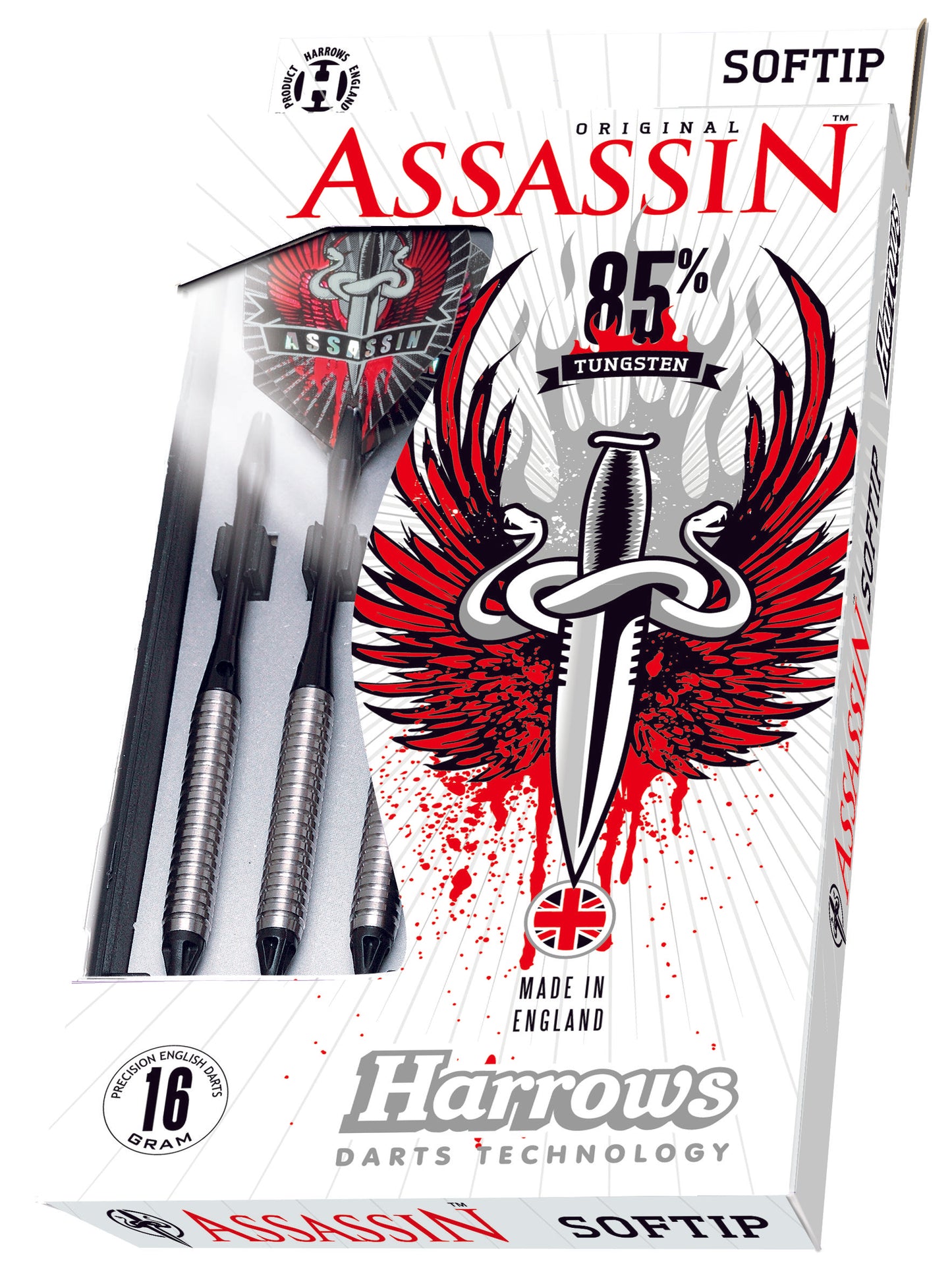 Harrows Assassin 85% Tungsten softiptikat