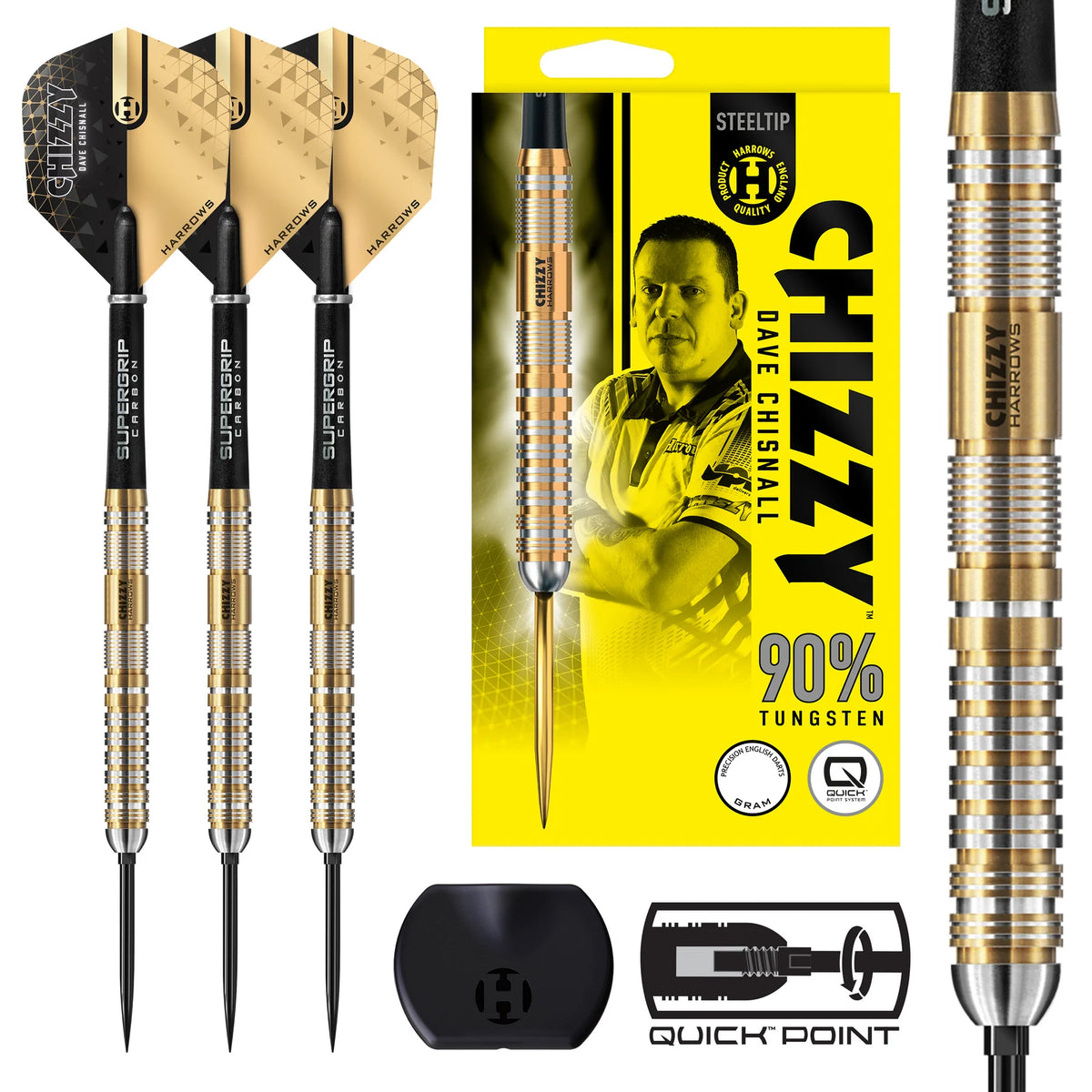HARROWS CHIZZY SERIES 2 90% QP DARTSTIKAT