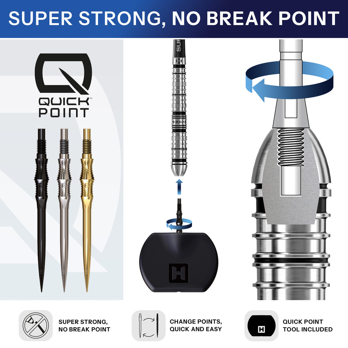 HARROWS SPIRE APEX QUICK POINTS ELITE SERIES KÄRJET
