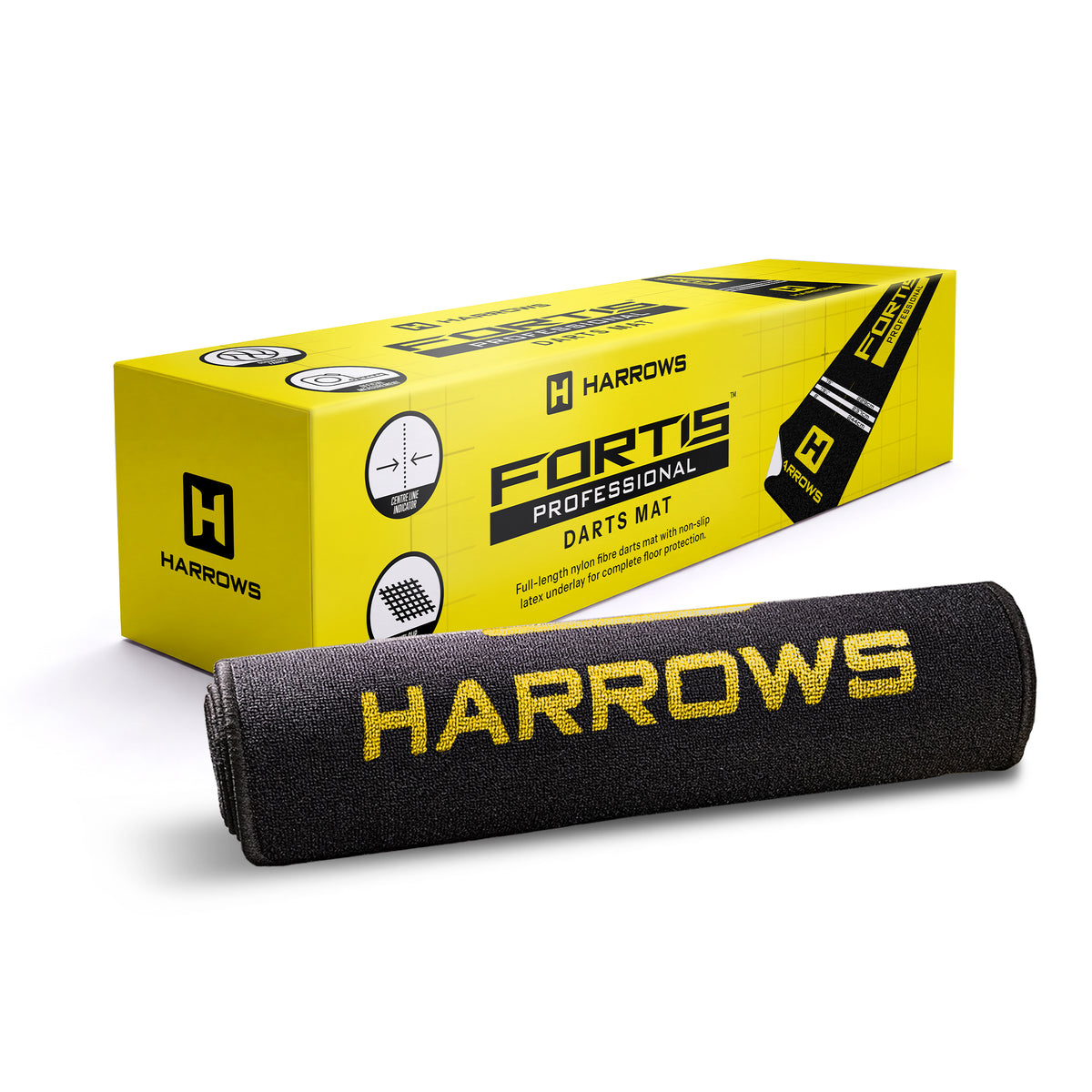 HARROWS FORTIS DARTS MATTO - KELTAINEN