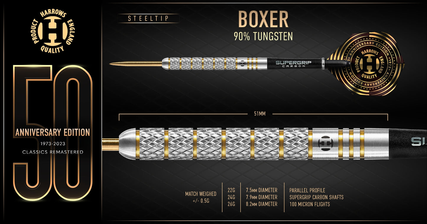 Harrows Boxer 90% Tungsten dartstikat