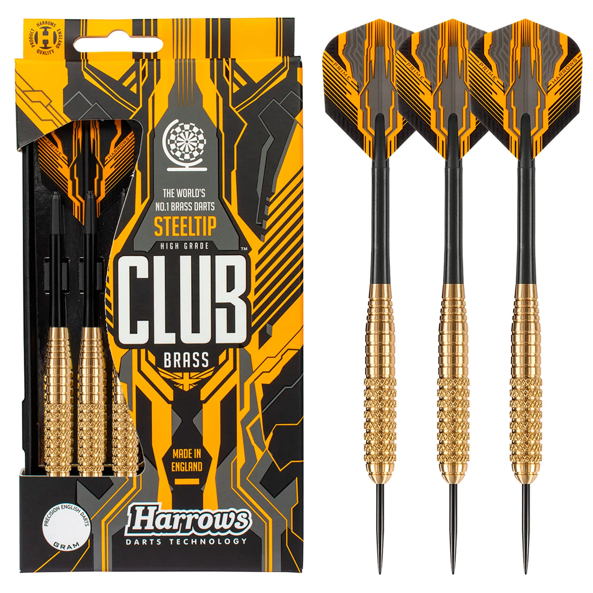 Harrows Club Brass 22gK dartstikat