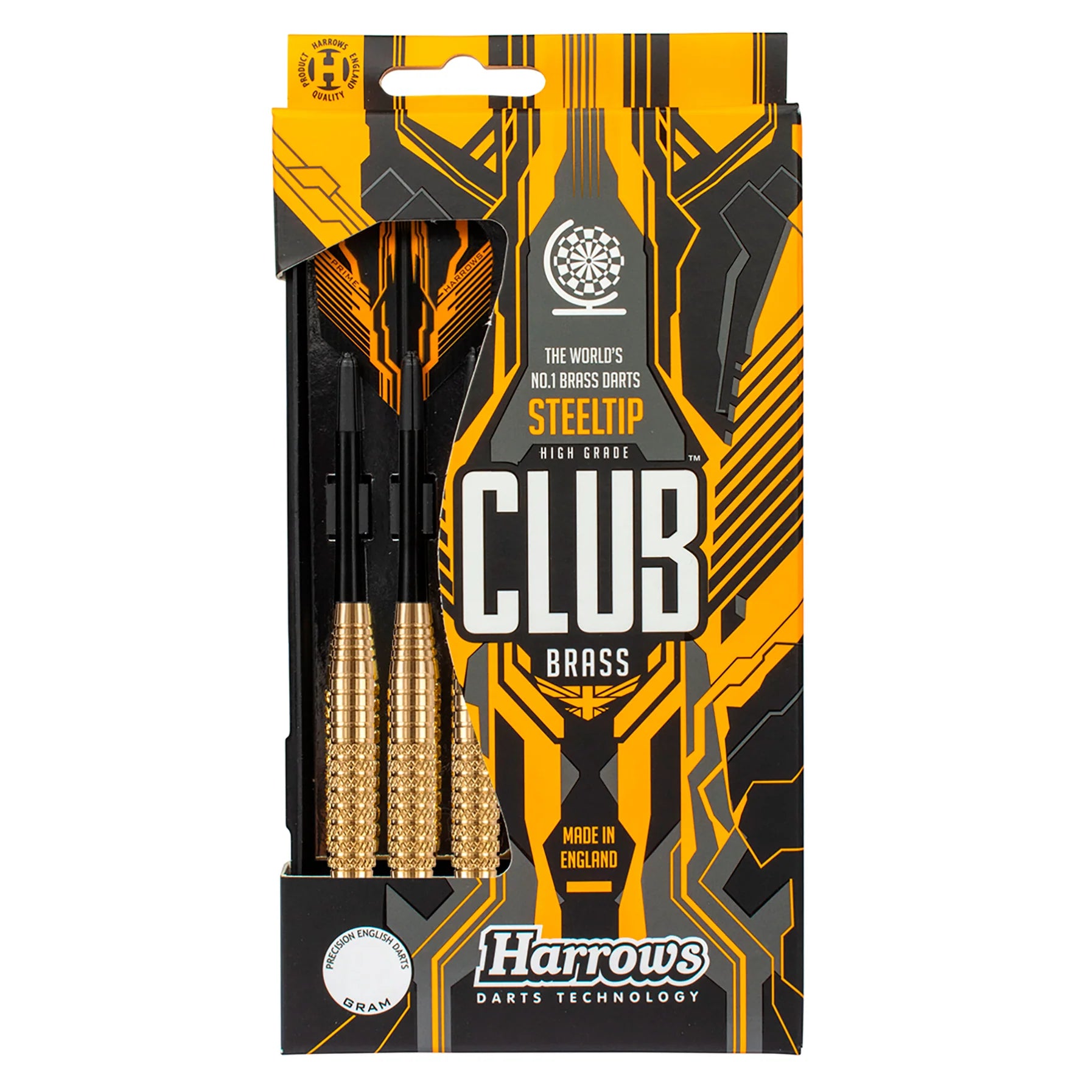 Harrows Club Brass 22gK dartstikat