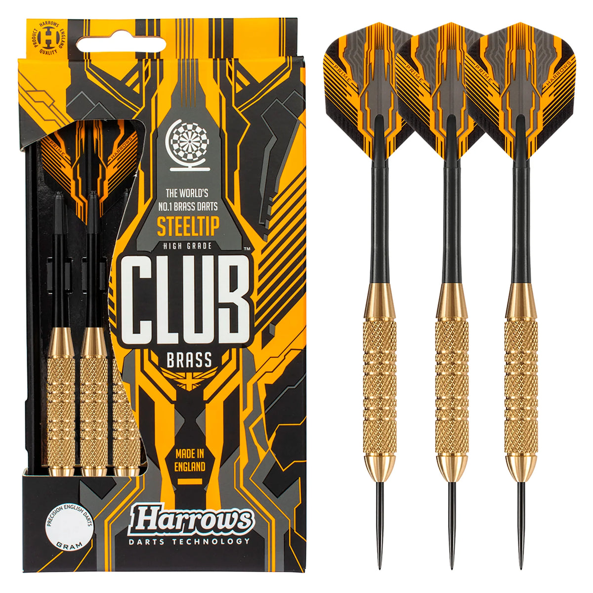 Harrows Club Brass 28gK dartstikat
