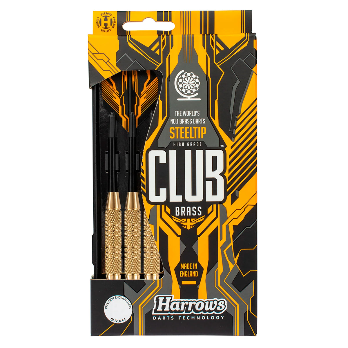 Harrows Club Brass 28gK dartstikat