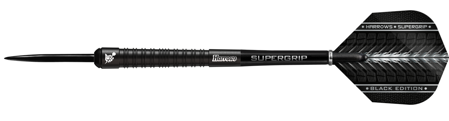 Harrows Supergrip black edition 90% Tungsten dartstikat