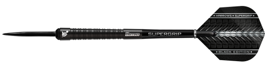 Harrows Supergrip black edition 90% Tungsten dartstikat