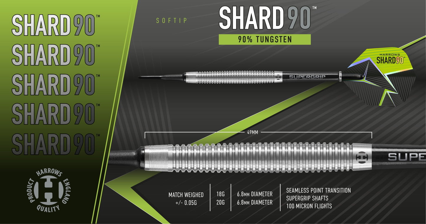 Harrows Shard 90% Tungsten softiptikat