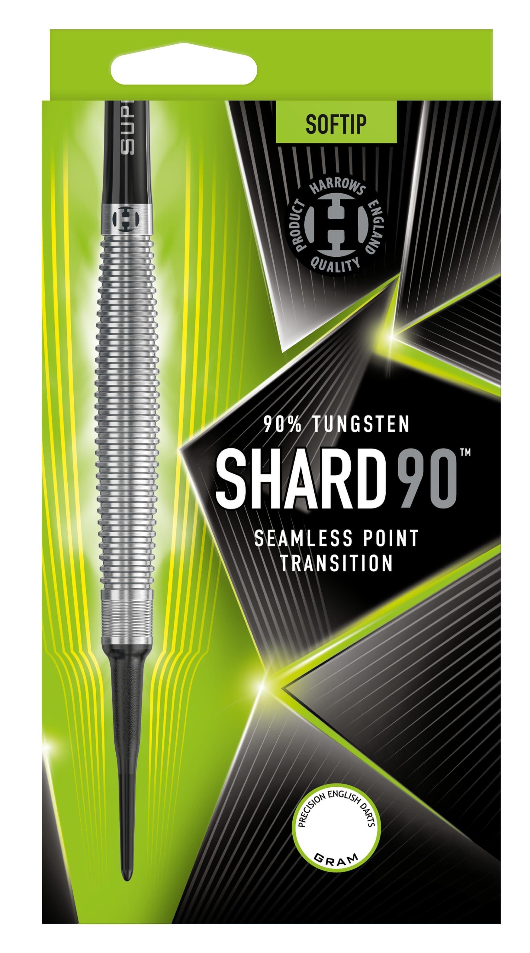 Harrows Shard 90% Tungsten softiptikat
