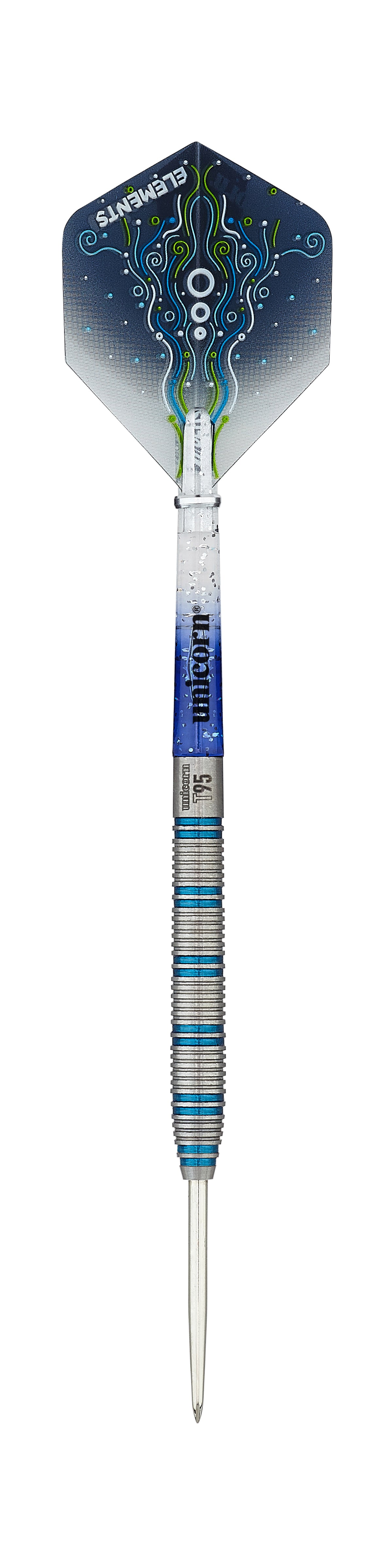 Unicorn T95 Core XL Blue Type 1 95% Tungsten dartstikat