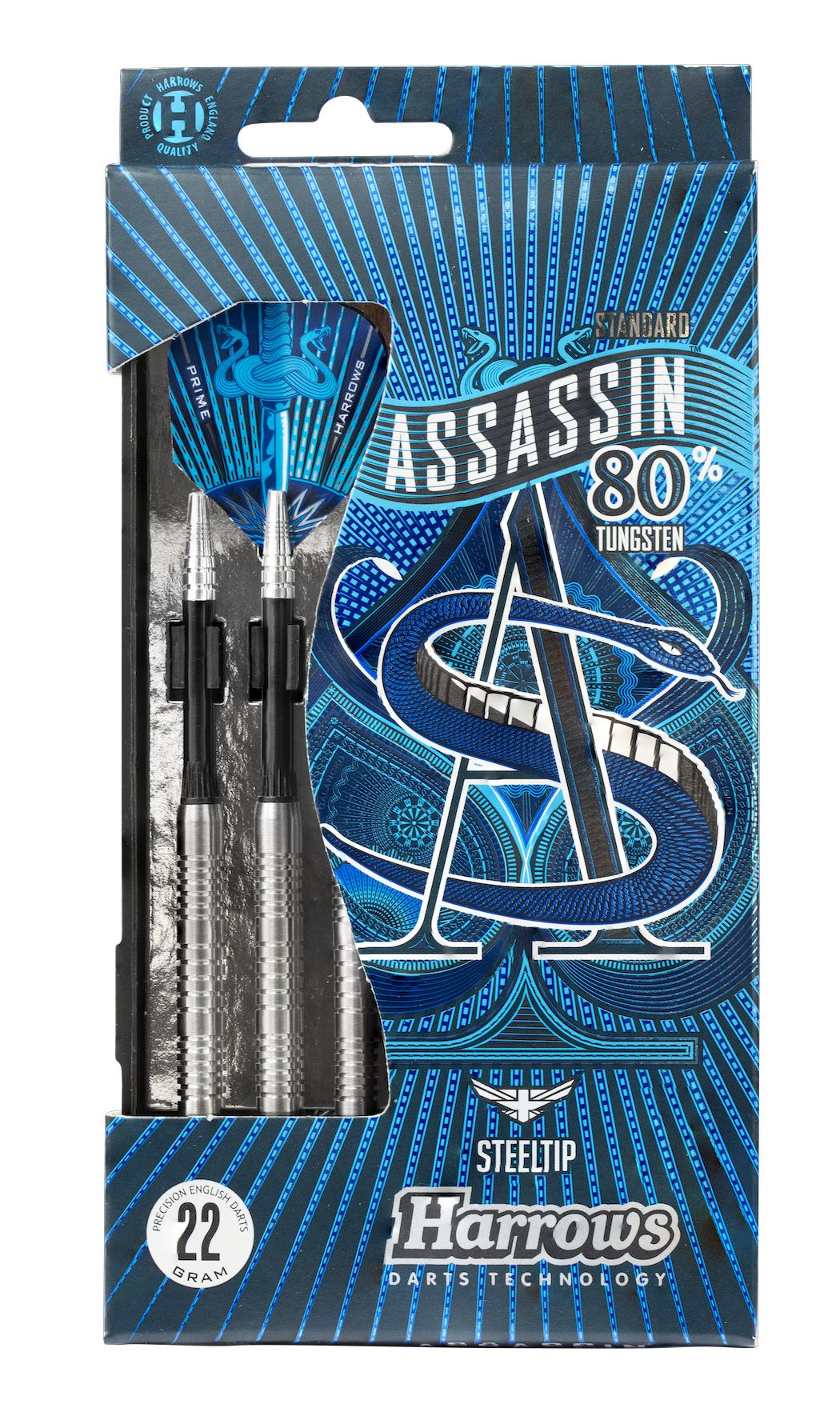 Harrows Assassin 80% Tungsten dartstikat