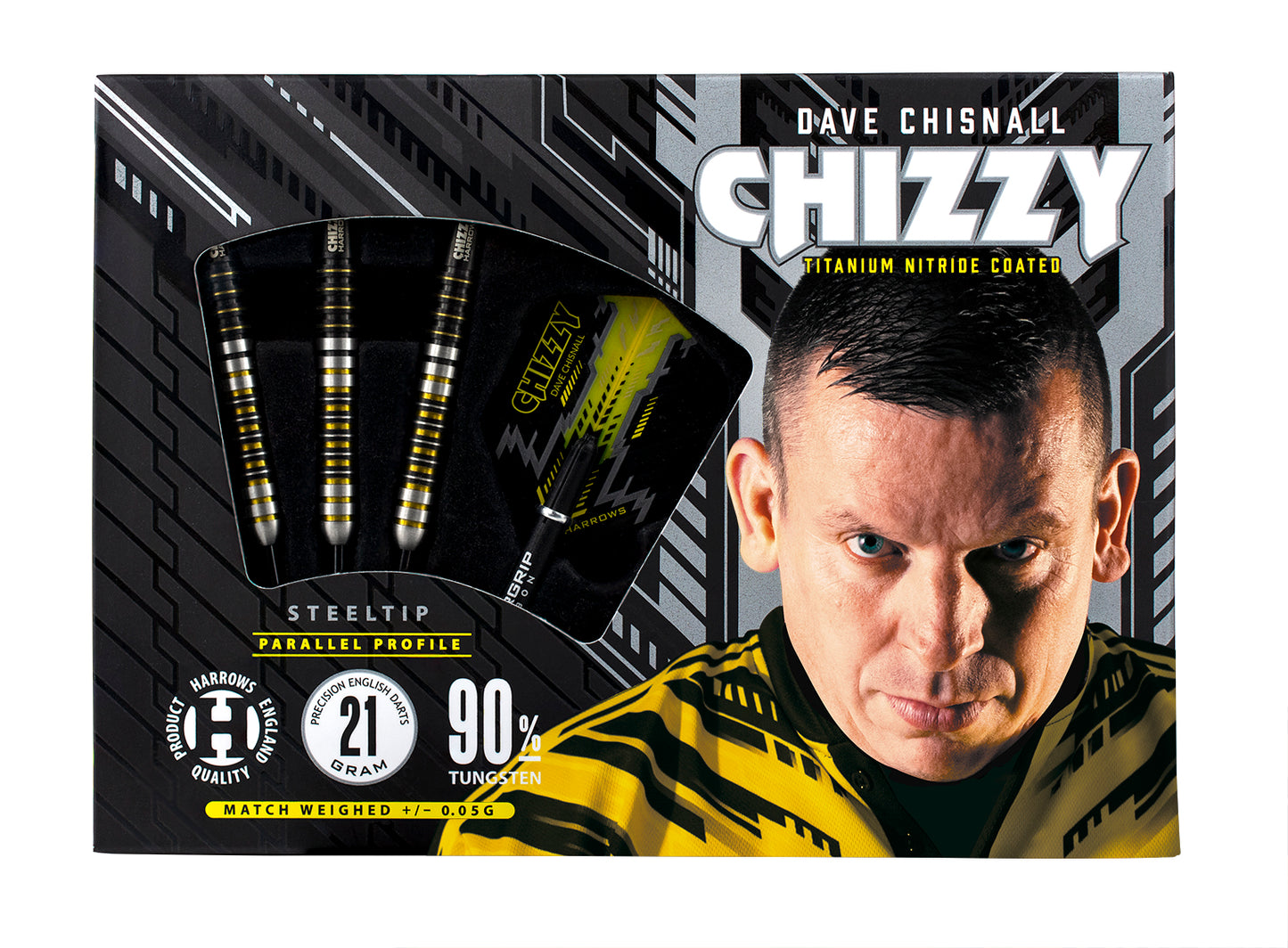 Harrows Chizzy 90% Tungsten dartstikat