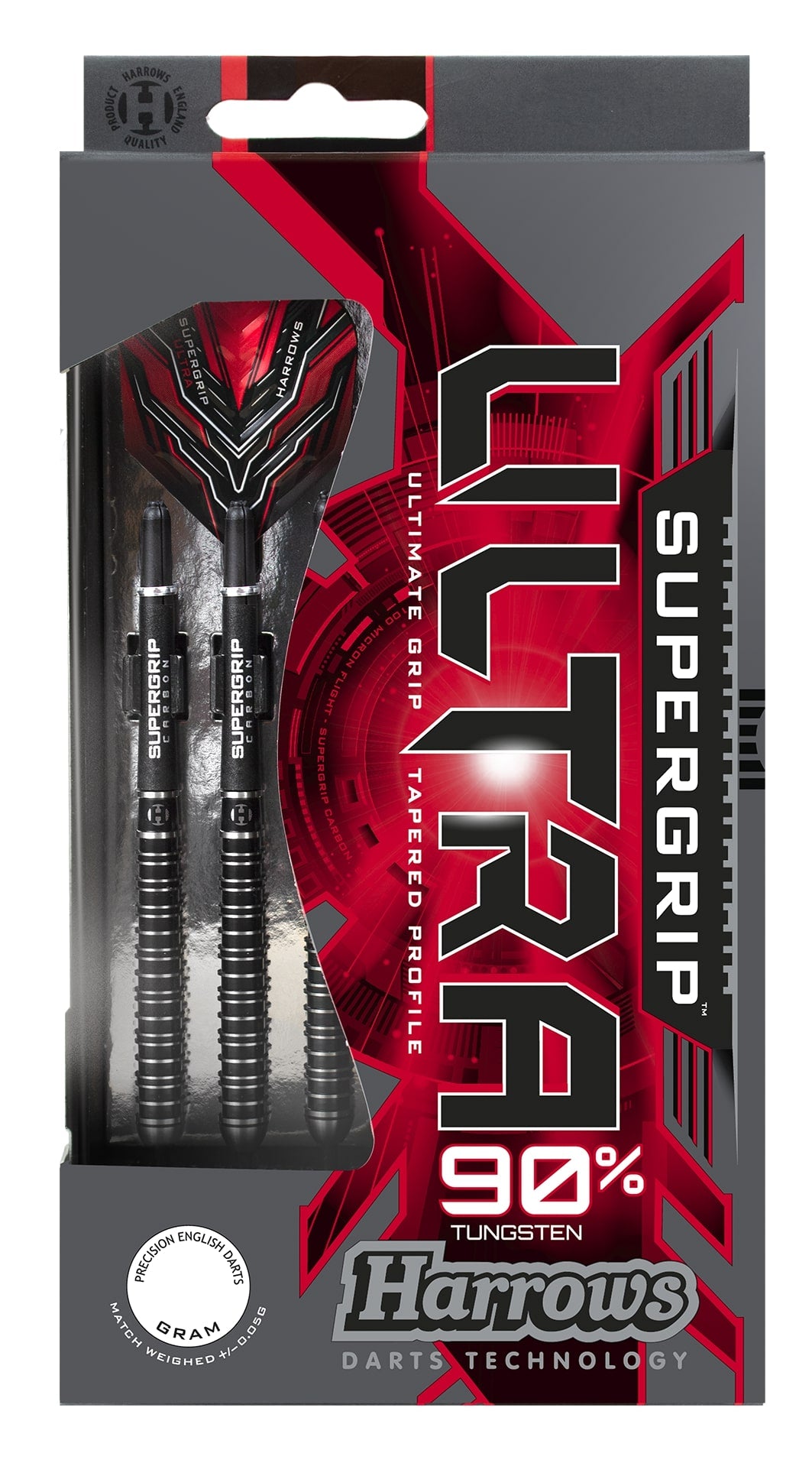 Harrows Supergrip Ultra 90% Tungsten softiptikat