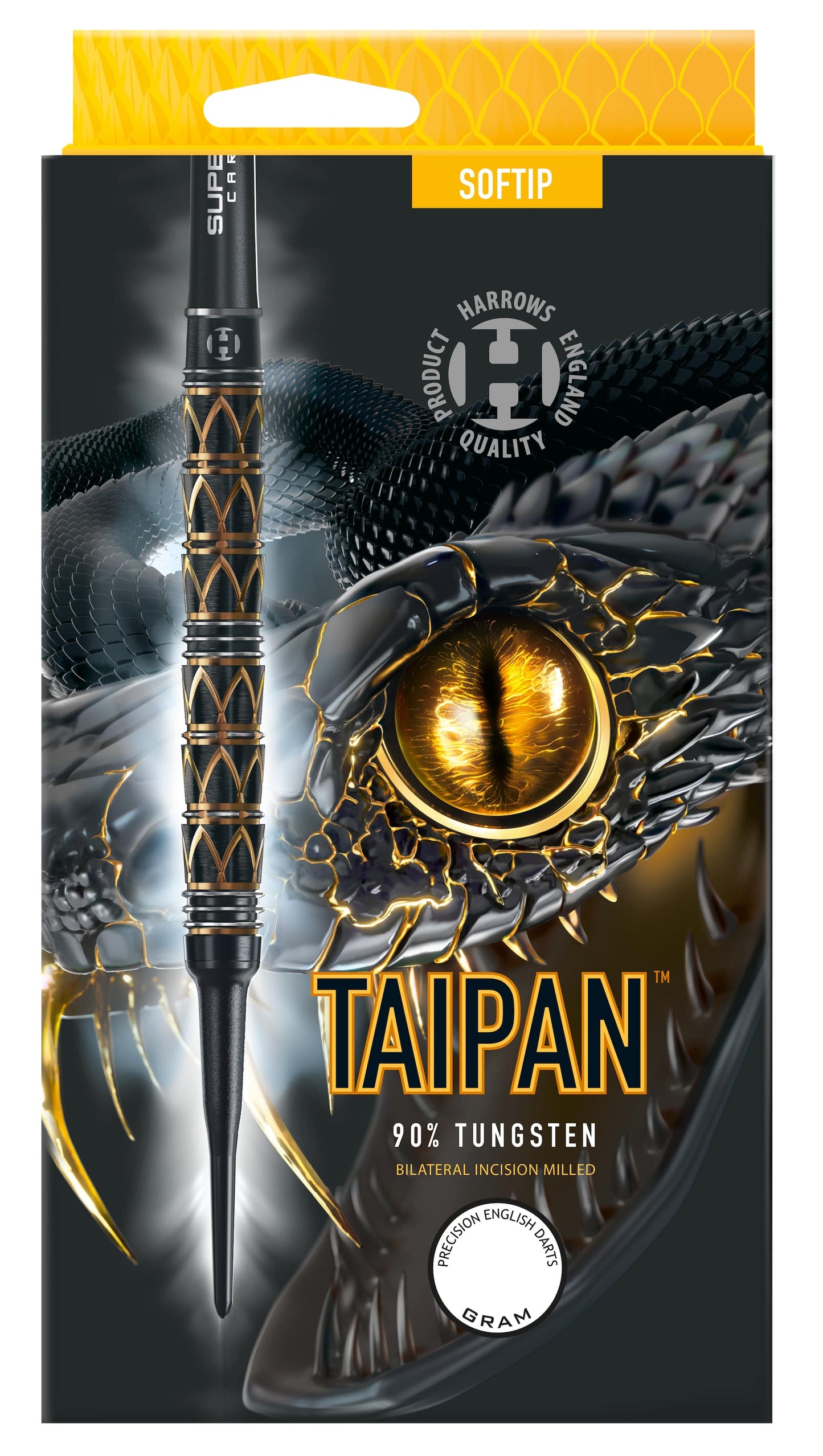 Harrows Taipan 90% Tungsten softiptikat