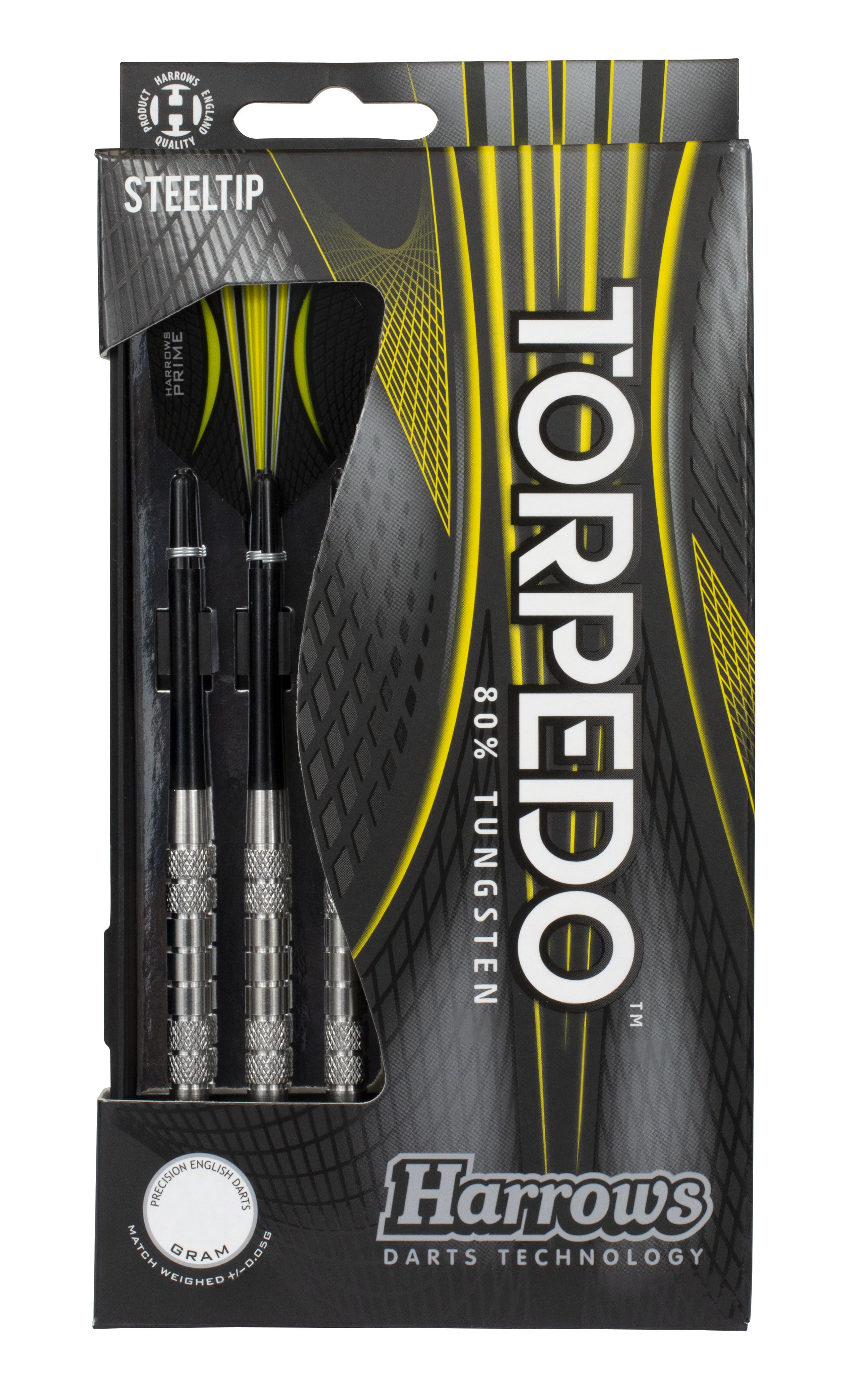 Harrows Torpedo 80% Tungsten dartstikat