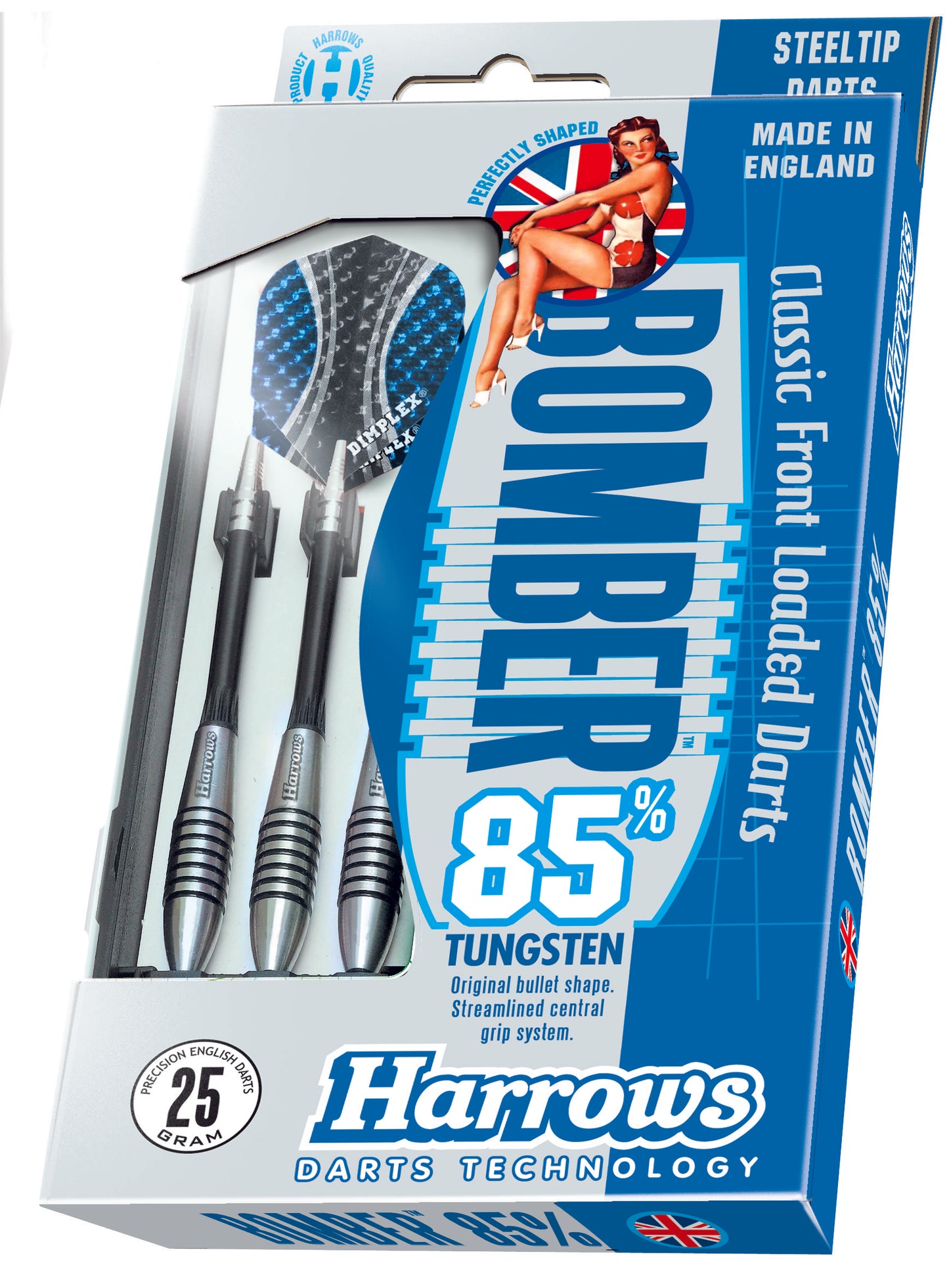 Harrows Bomber 85% Tungsten dartstikat