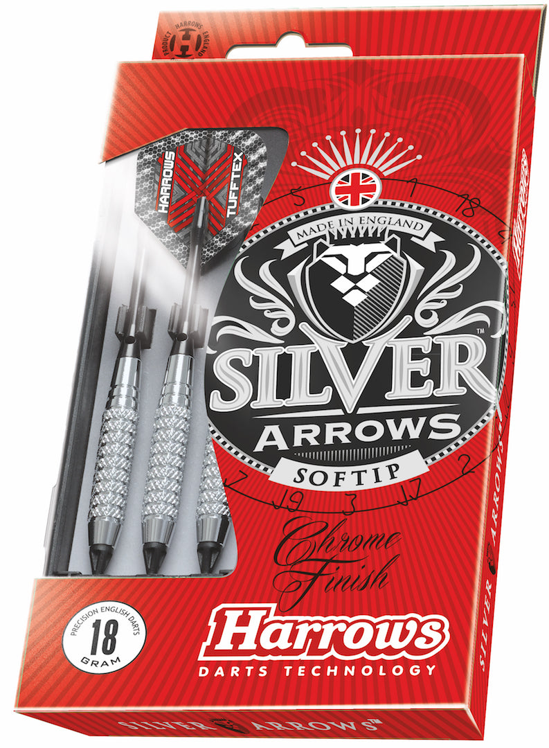Harrows Silver Arrows softiptikat